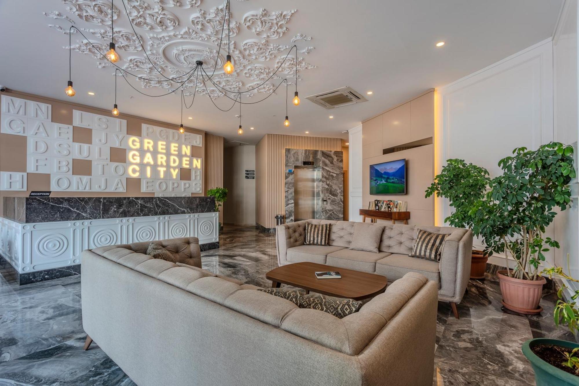 Green Garden City Luxury Apartments Alanya Eksteriør billede