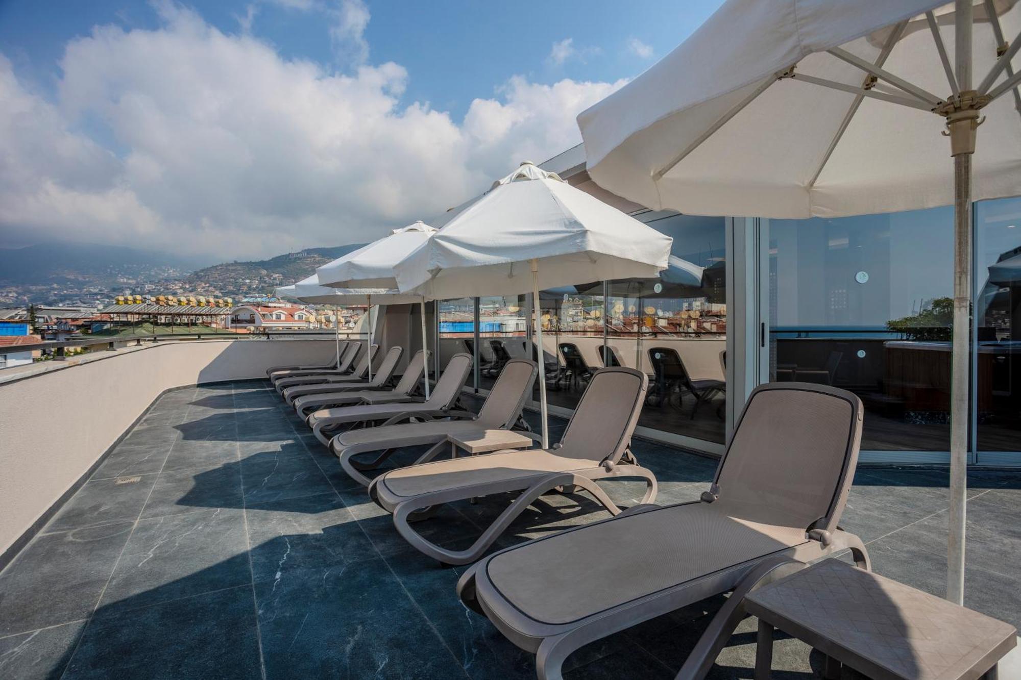 Green Garden City Luxury Apartments Alanya Eksteriør billede